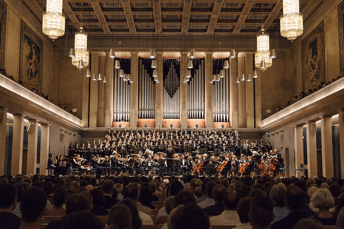 Auftrittsbild von MünchenKlang im Konzertsaal